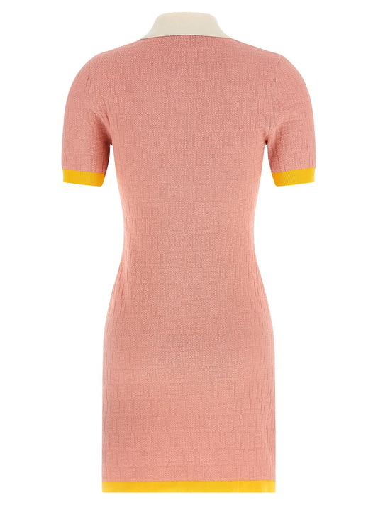 Fendi Color-block Dress