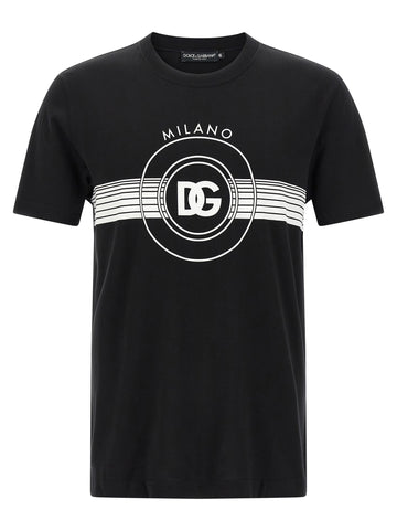 Dolce & Gabbana Dg Logo Print T-shirt