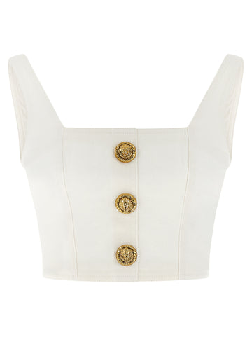 Balmain Button Top