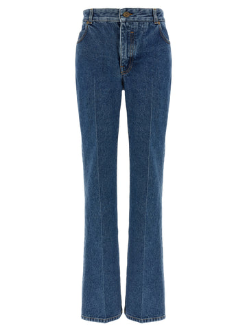 Balmain Embroidery Jeans