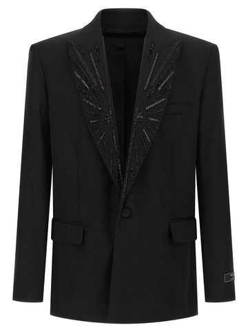 Balmain Crystal Blazer