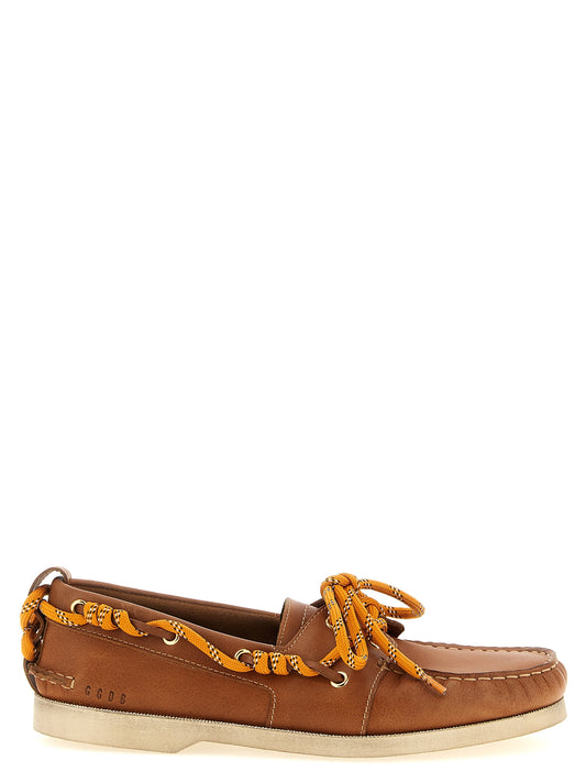 Golden Goose Leather Boat Shoe