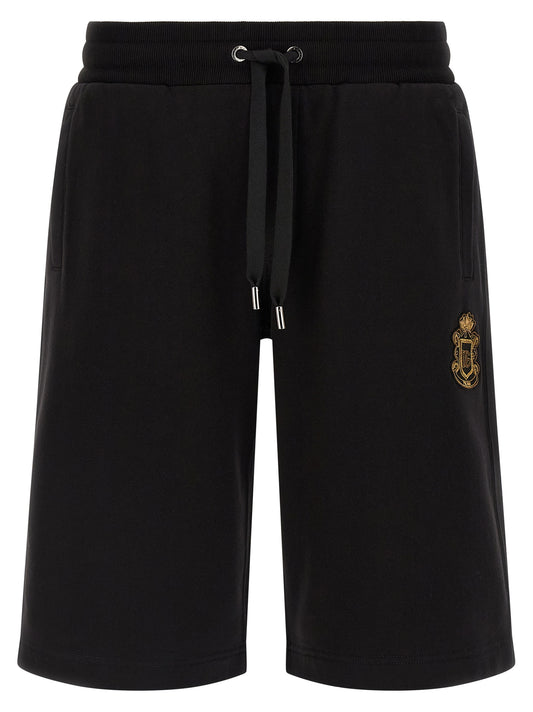 Dolce & Gabbana Coat Of Arms Bermuda Shorts