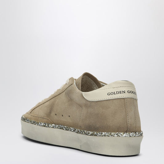Golden Goose Hi Star Sneakers desert/cream colour in suede