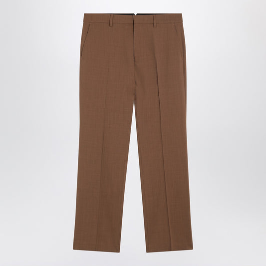 Ami Paris Hazelnut wool trousers