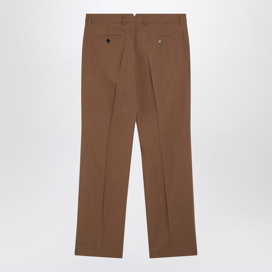 Ami Paris Hazelnut wool trousers