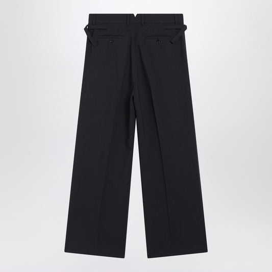 Ami Paris Charcoal gray wool trousers