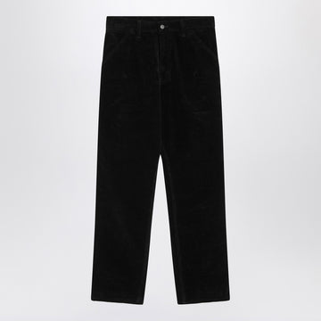 Carhartt WIP Black velvet Single Knee Pants