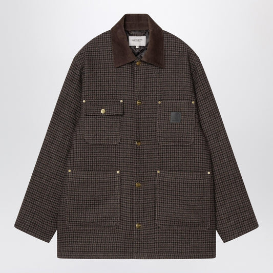 Carhartt WIP Lowis Chore Coat Lowis Houndstooth/Vitola Heather