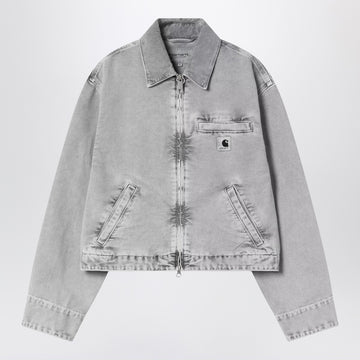 Carhartt WIP W Emery Black/Chalk wash jacket