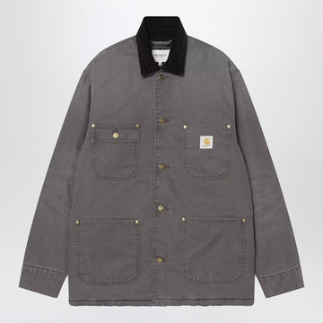 Carhartt WIP OG Chore Coat Hamilton Graphite/Black