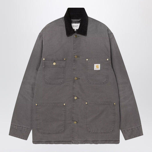 Carhartt WIP OG Chore Coat Hamilton Graphite/Black