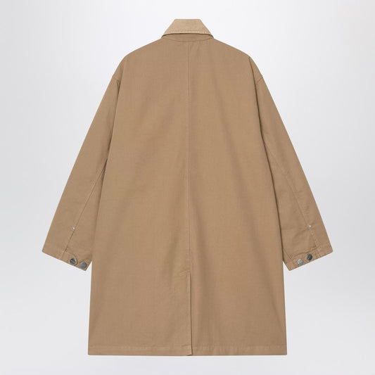 Carhartt WIP Beige Webster coat in cotton canvas