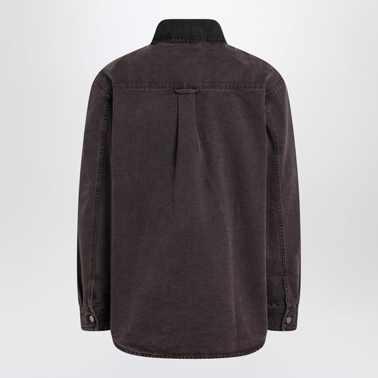 Carhartt WIP Mitch Shirt Jacket Palisander/Black