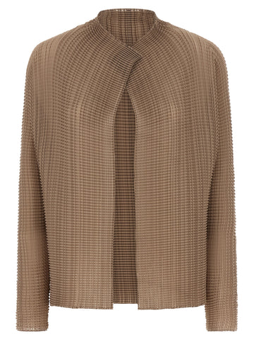 Issey Miyake Wooly Pleats-66 Cardigan