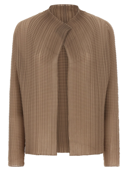 Issey Miyake Wooly Pleats-66 Cardigan