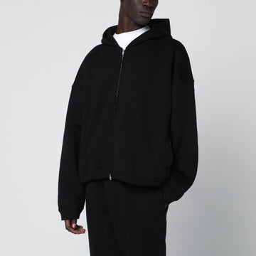 Represent Black zip-up hoodie
