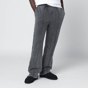 Represent Faded black cotton jogger pants