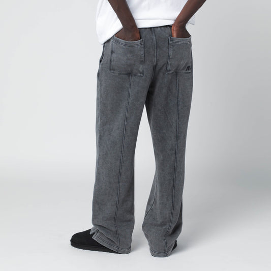 Represent Faded black cotton jogger pants