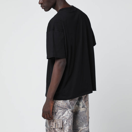 Represent Black crew neck t-shirt