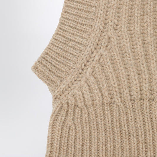 IVY OAK Camel wool balaclava