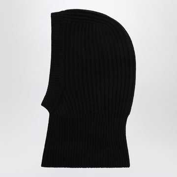 IVY OAK Black wool balaclava