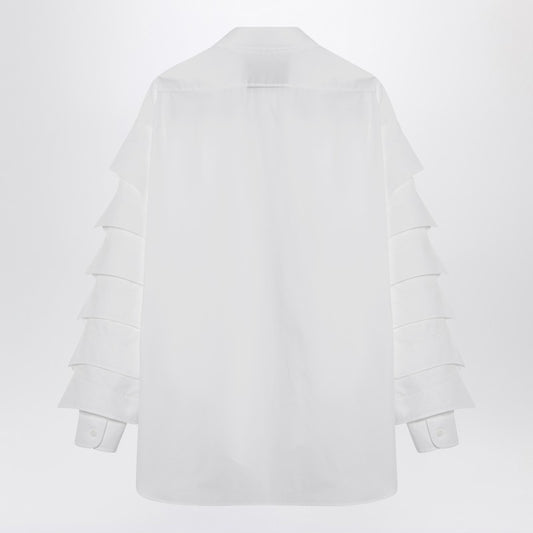 Moschino White shirt with sleeves and collars