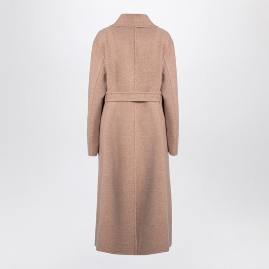 Jil Sander Pink granite wool coat