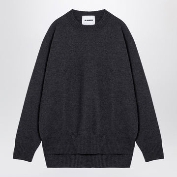 Jil Sander Grey wool crew-neck sweater