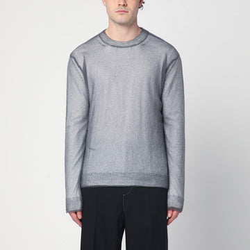 Jil Sander Grey jumper with layered design