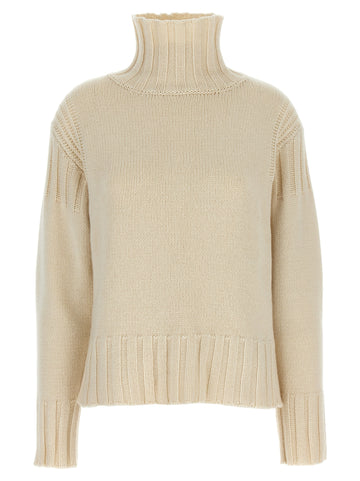 Jil Sander Ribbed Detail Sweater