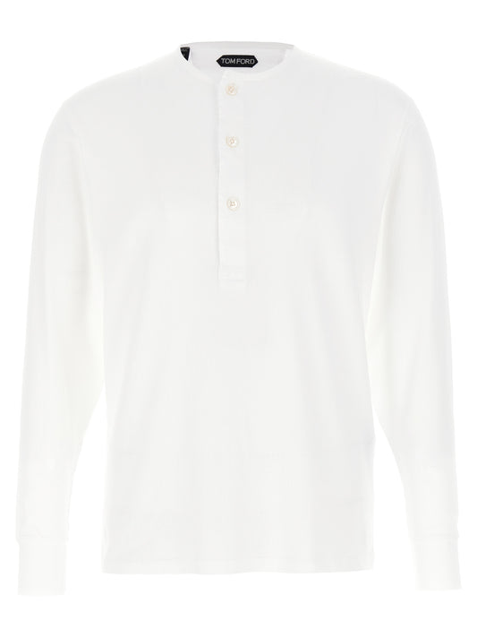 Tom Ford Ribbed Cotton T-shirt