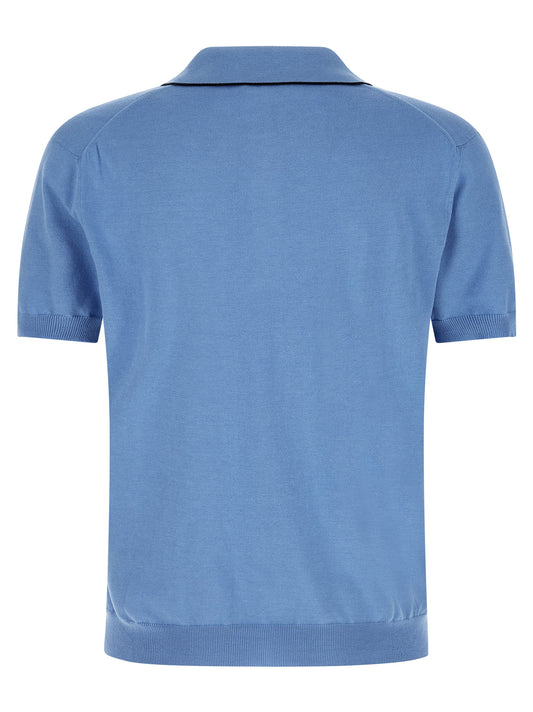 Tom Ford Cotton And Silk Polo Shirt