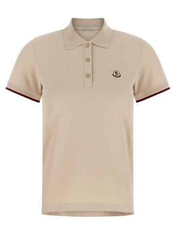 Moncler Logo Patch Polo Shirt