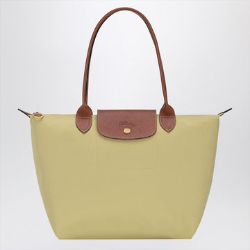 Longchamp Pistachio coloured Le Pliage Original M bag