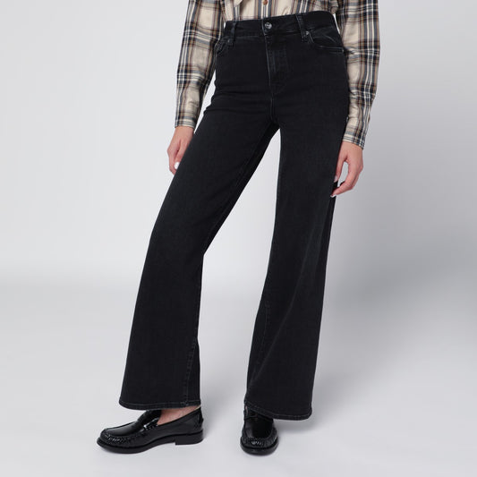 Frame Black Le Slim Palazzo trousers