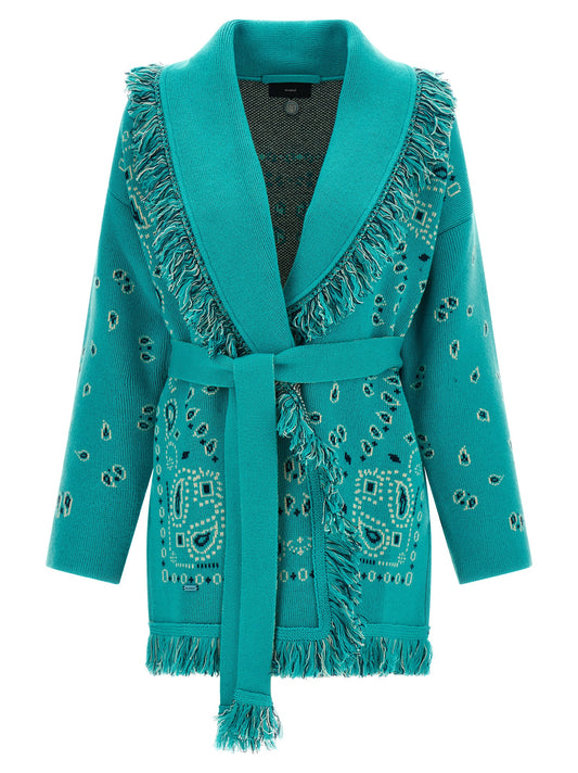 Alanui Bandana Cardigan