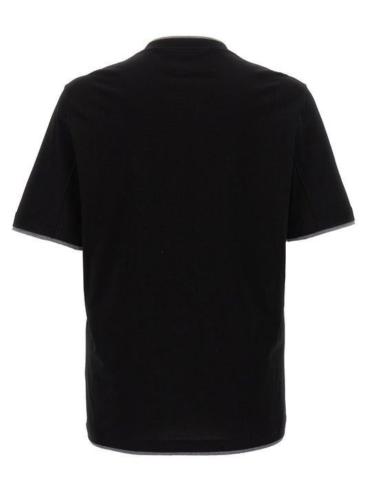 Brunello Cucinelli Double Hem T-shirt