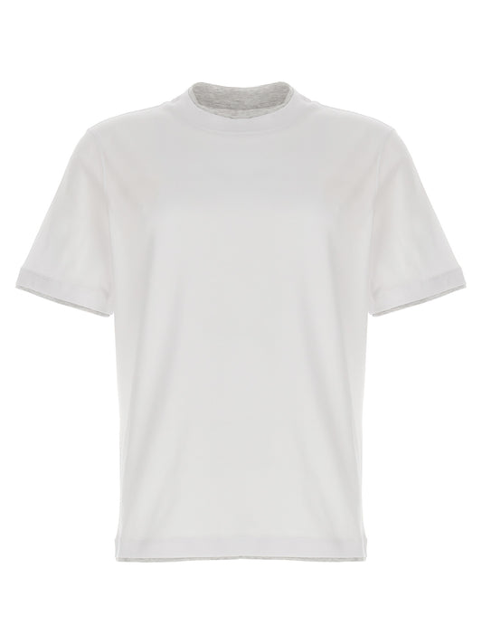 Brunello Cucinelli Double Layer T-shirt