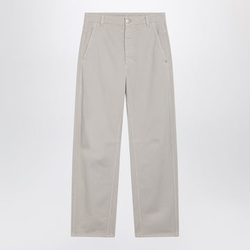 Brunello Cucinelli Beige cotton trousers