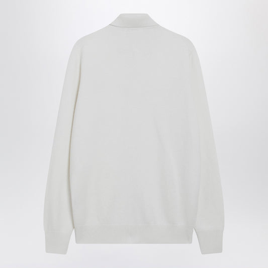 Brunello Cucinelli White cashmere cardigan