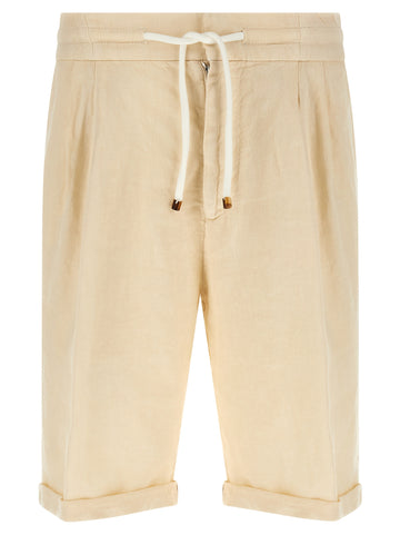 Brunello Cucinelli Linen Bermuda Shorts