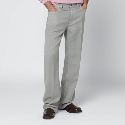 Our Legacy Light grey trousers in Japanese polyester