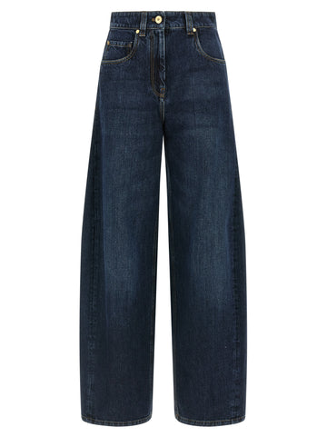 Brunello Cucinelli Wide Barrel Full Lenght Jeans