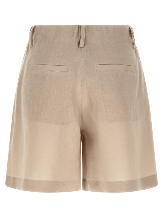 Brunello Cucinelli Linen Shorts