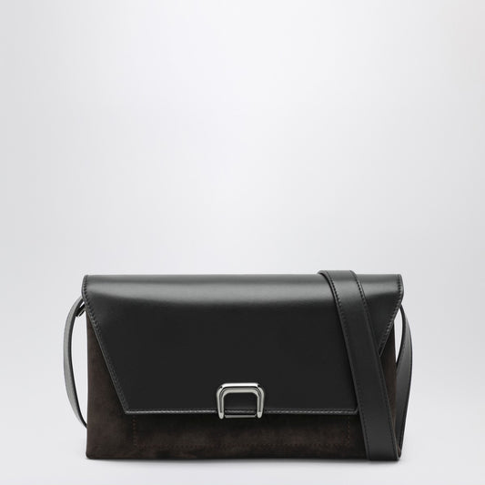 Brunello Cucinelli Sartorial brown suede and calf leather bag