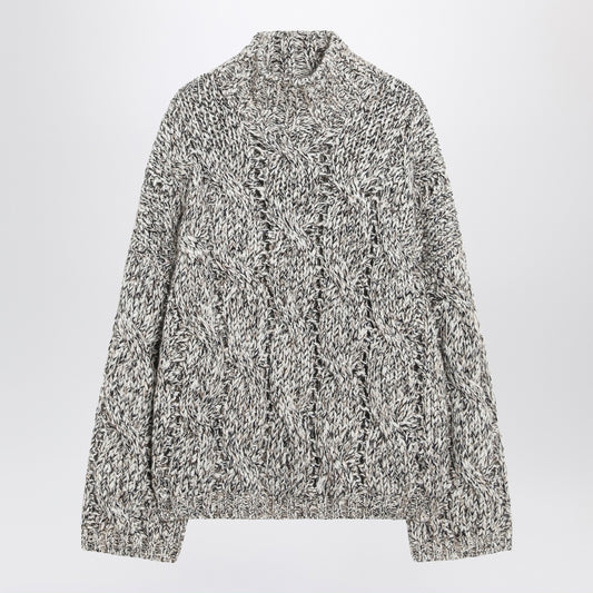 Brunello Cucinelli Dazzling Chiné cashmere-blend sweater