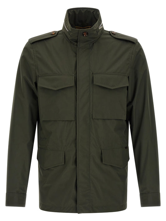 Moorer Denver Jacket - Acqua Line