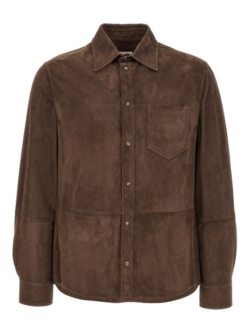 Brunello Cucinelli Suede Overshirt