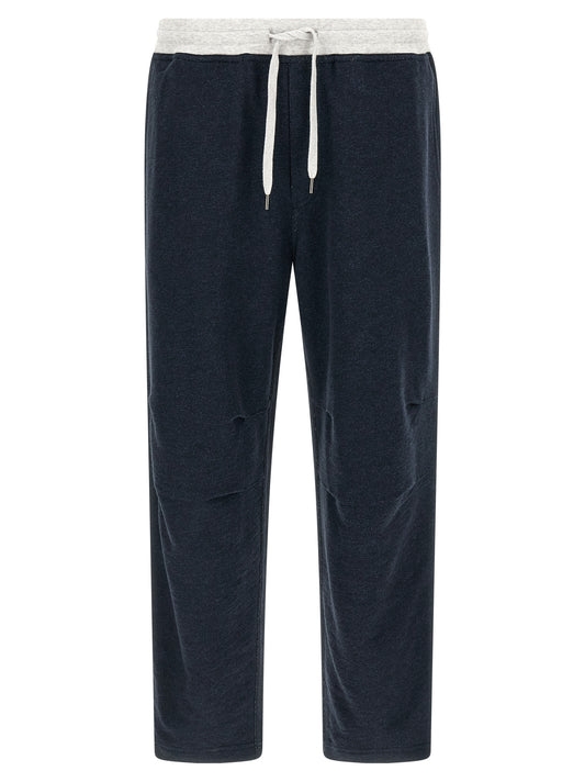 Brunello Cucinelli Linen Cotton Joggers